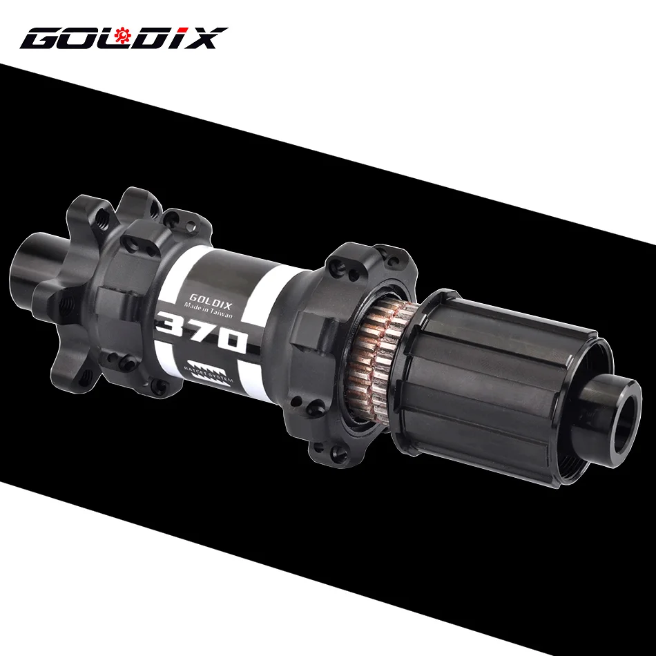 Скидка Велосипедная втулка GOLDIX GDX370, герметичный подшипник 10S 11S 12S, втулка дискового тормоза, прямой вытяжной 28H храповый 36T BOOST MTB, втулка для DT/Shimano