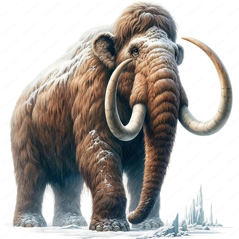 

Съемная наклейка Majestic Woolly Mammoth ПВХ