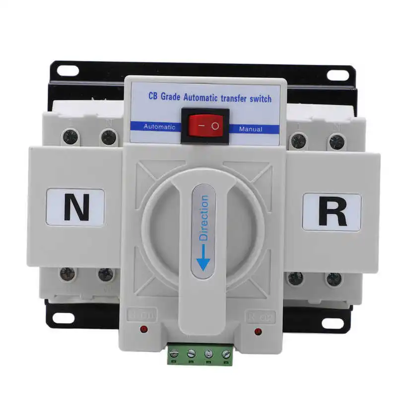 

Dual Power Automatic Transfer Switch 2P Automatic Transfer Switch for Home Industry 230V 63A