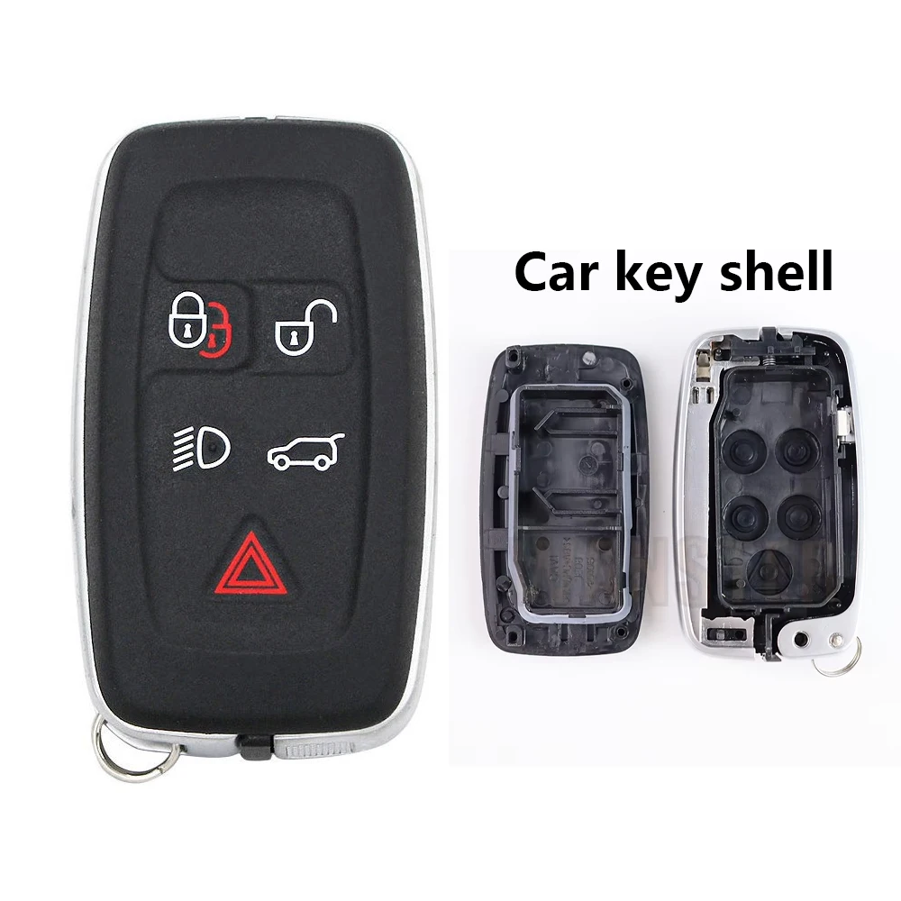 

4 Bottons Car Key Fob Case Shell Housing for Land Rover Range Rover Sport Lr4 Vogue Discovery 4 Sport Freelander 2010 2011 2012