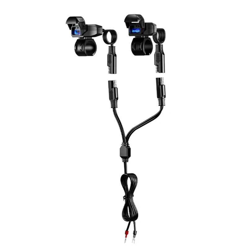 

USB-кабель для зарядки SAE-адаптер для мотоцикла QC3.0 USB Type-C PD-Charger