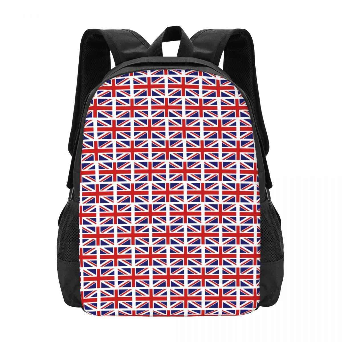 

British Flag Backpack UK Flags Hiking Backpacks Unisex Leisure School Bags Design Large Rucksack