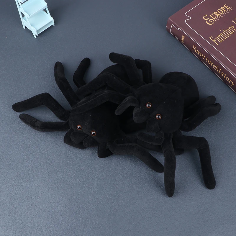 

20x30CM Simulation Spider Plush Toys Real Like Stuffed Soft Animal Awful Pillow for Kids Children Xmas Birthday Gifts