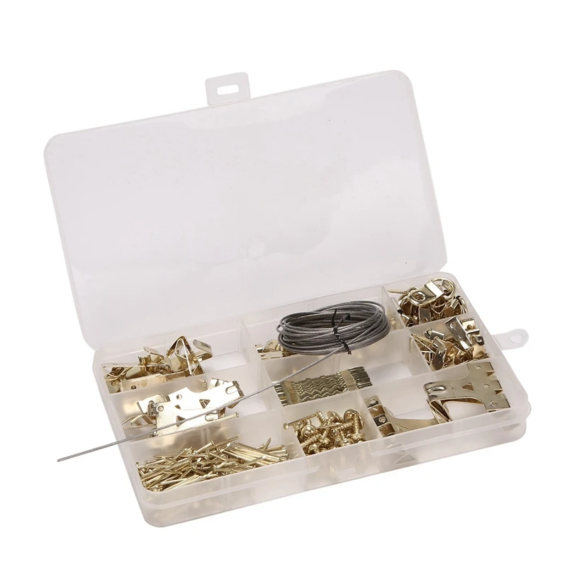 

HOT Picture Hooks For Hard Walls Picture Hanging Hooks Picture Hangers Picture Hanging Kit Sawtooth D-Ring With Screws