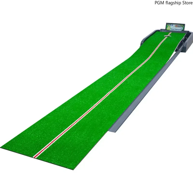 Фото PGM Golf Electric Putting Practice Device Пульт дистанционного управления Подъемная голосовая трансляция Автоматическая практика подсчета/записи TL038 №5