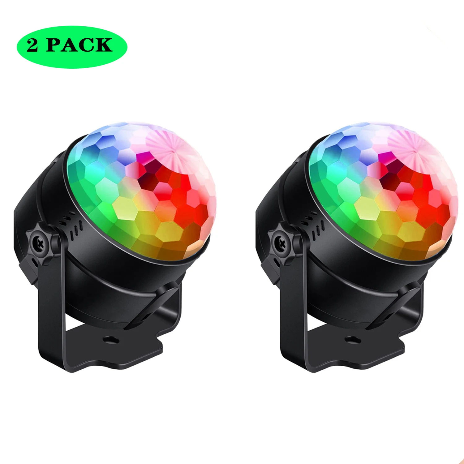 

2 шт./упаковка, RGB-лампа для диджея, дискотеки