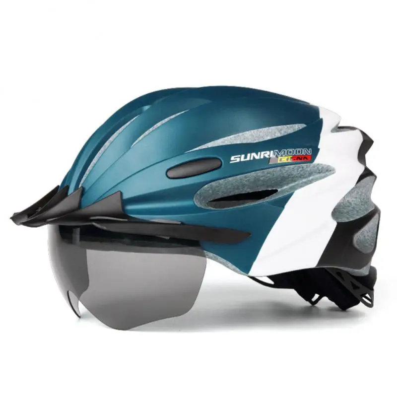 

Cycling Goggles Helmet Mountain Road Integral Helmet MTB Man Scooter Bicycle Glasses Kask Helmet Ultralight Bike Safety Helmet