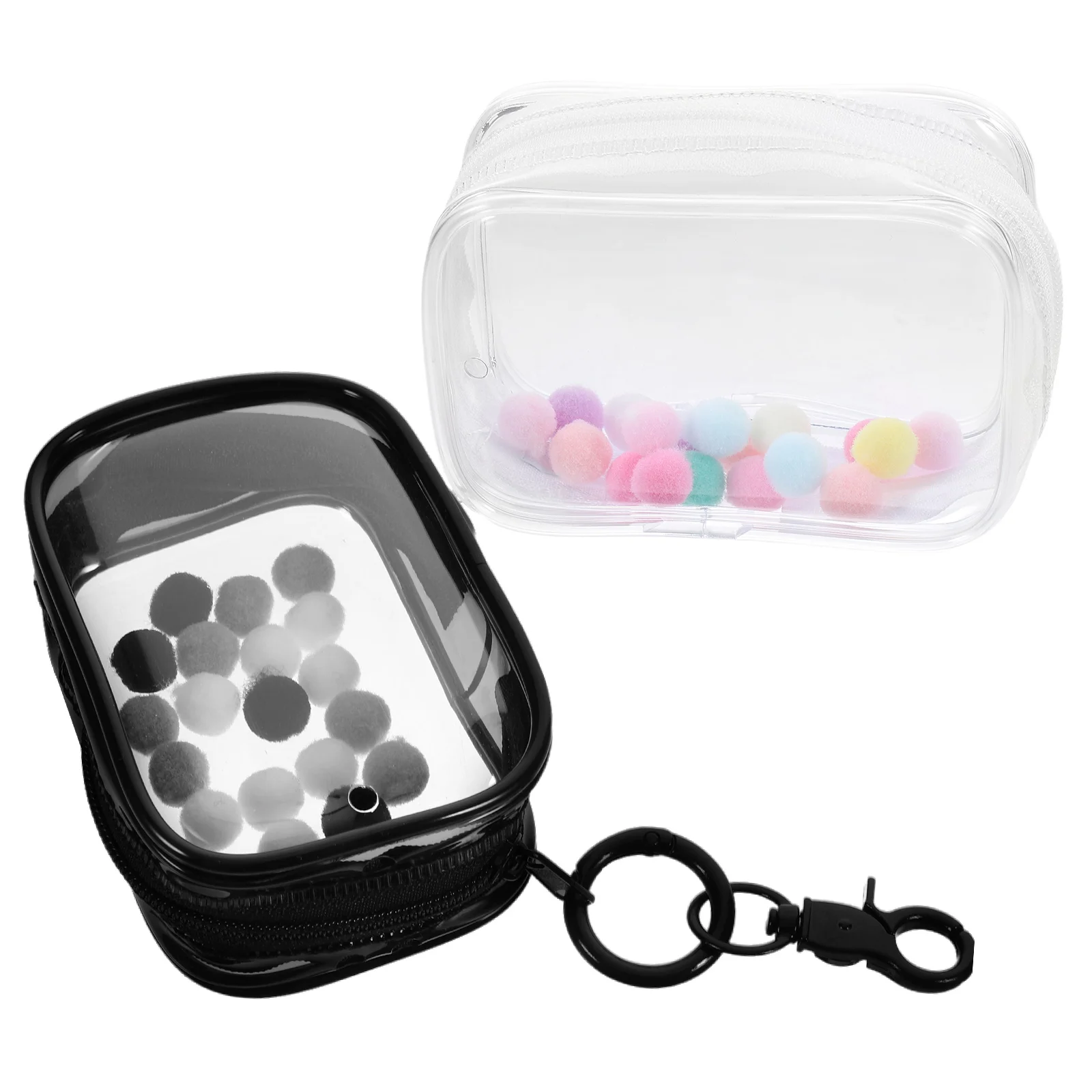 

2 набора, прозрачная сумка для фигурок, прозрачная сумка для экшн-фигурок