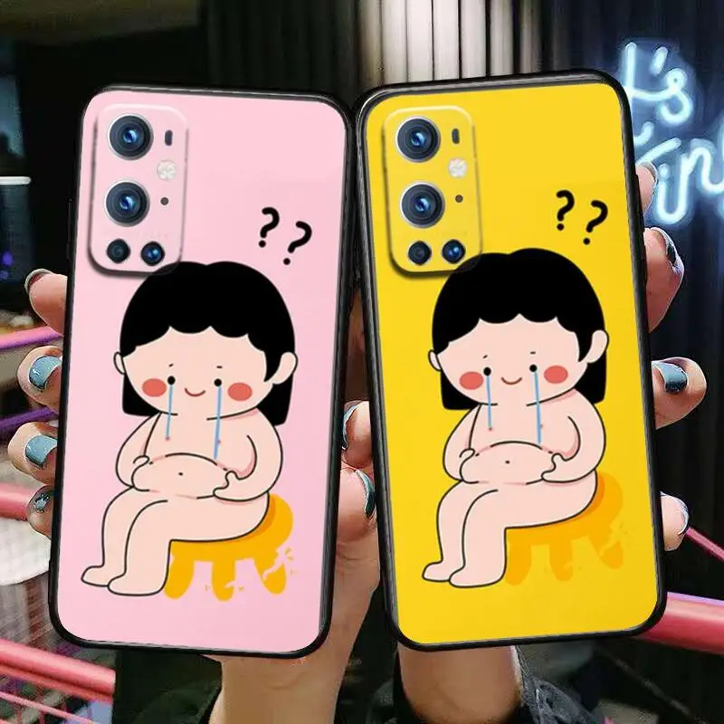 

Fat cute little girl For OnePlus Nord N100 N10 5G 9 8 Pro 7 7Pro Case Phone Cover For OnePlus 7 Pro 1+7T 6T 5T 3T Case
