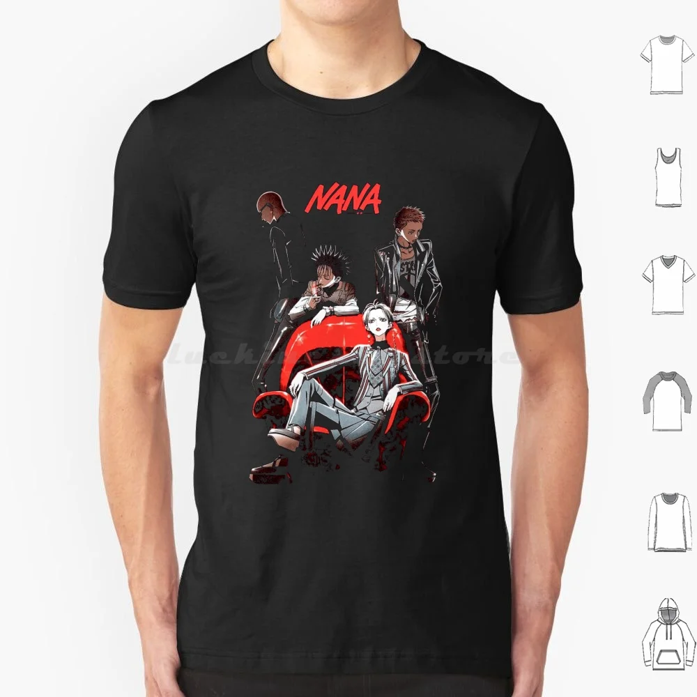 

Футболка из хлопка с аниме-мангой, 6xl
