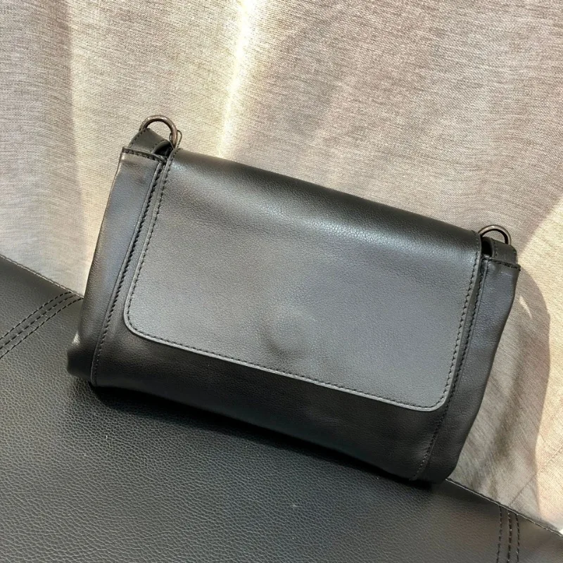 Роскошные сумки через плечо из натуральной воловьей кожи Женские Простые