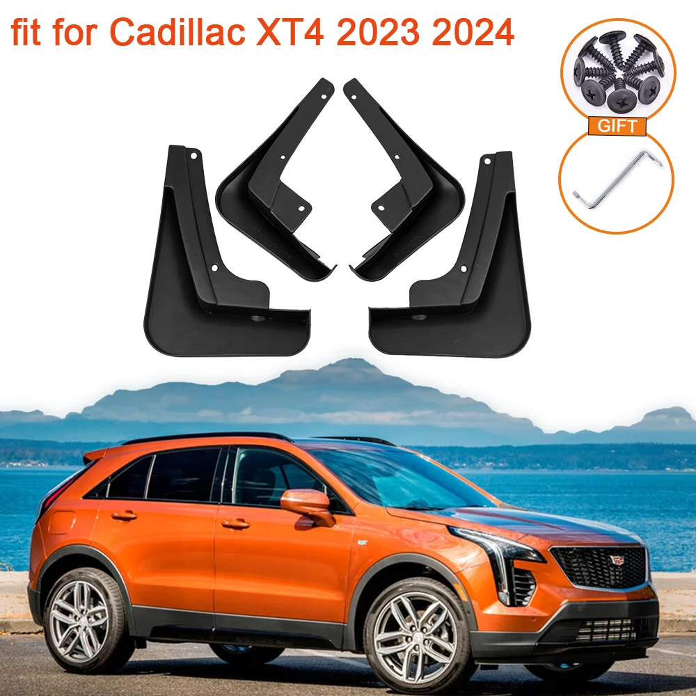 Для Cadillac XT4 2023 2024 аксессуары 4х брызговиков
