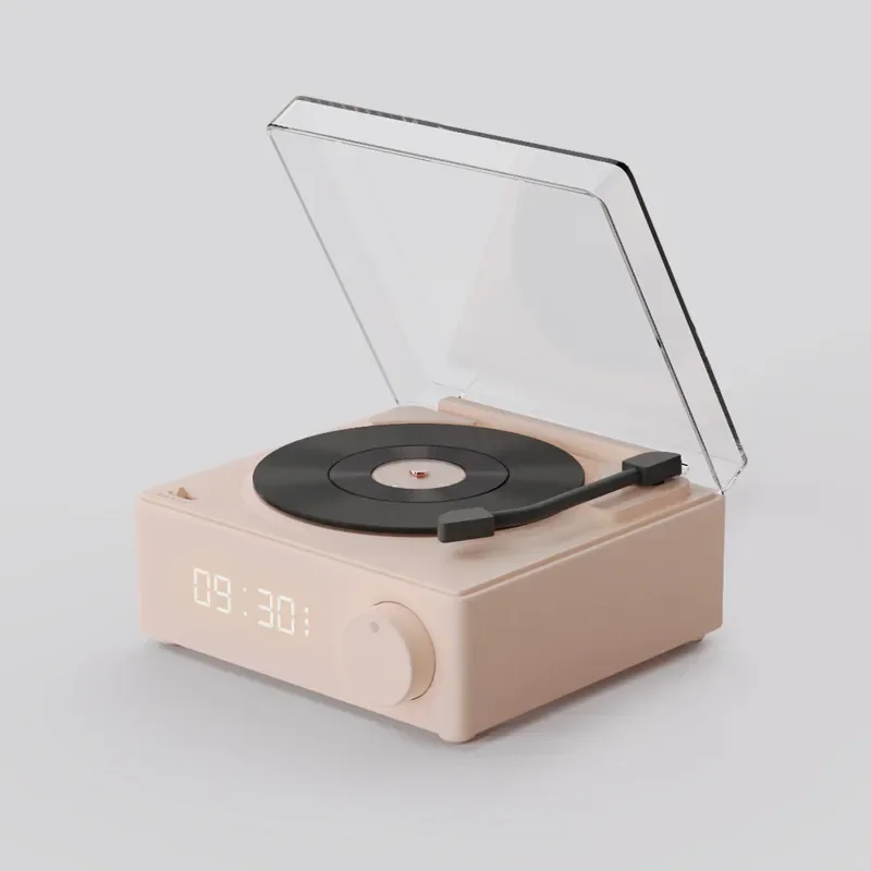 Function Vintage Graphone Record Player Mini Wireless Speaker Gift