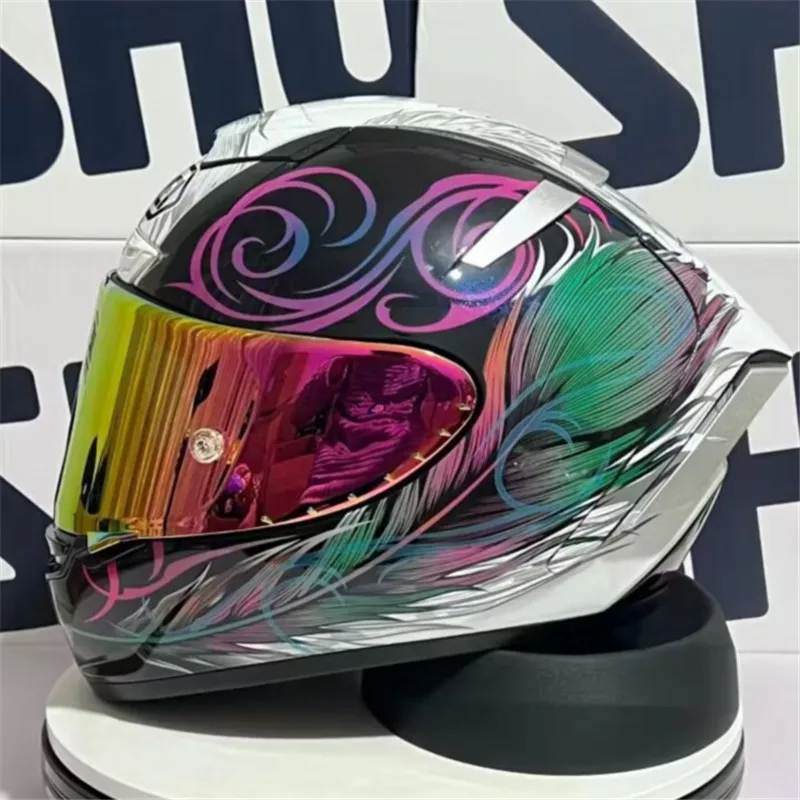 

New SHOEI X14 Helmet X-Fourteen X-Spirit III KUJAKU TC10 Helmet Full Face Racing Motorcycle Helmet Casco De Motocicleta