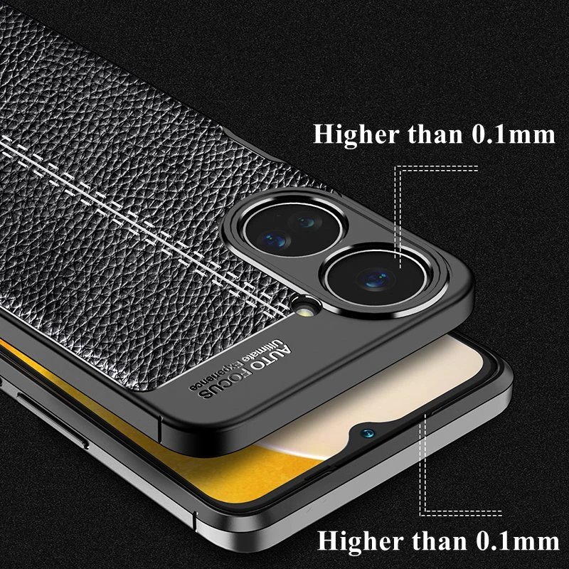 For Realme 10 Cover Case For Realme 10 Coque Capa Shell Fundas Shockproof TPU Soft Leather Phone Bumper For Realme 10