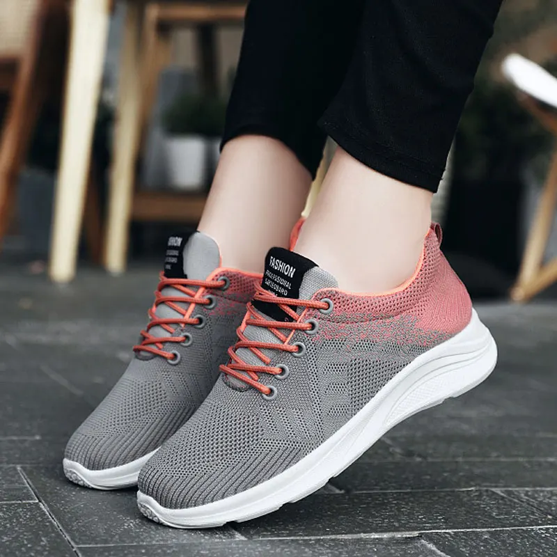 Women's Sneakers Trendy Soft Sole Fashion Casual Sports Shoes Outdoor Non-slip Comfortable Lightweight Breathable Walking Shoes