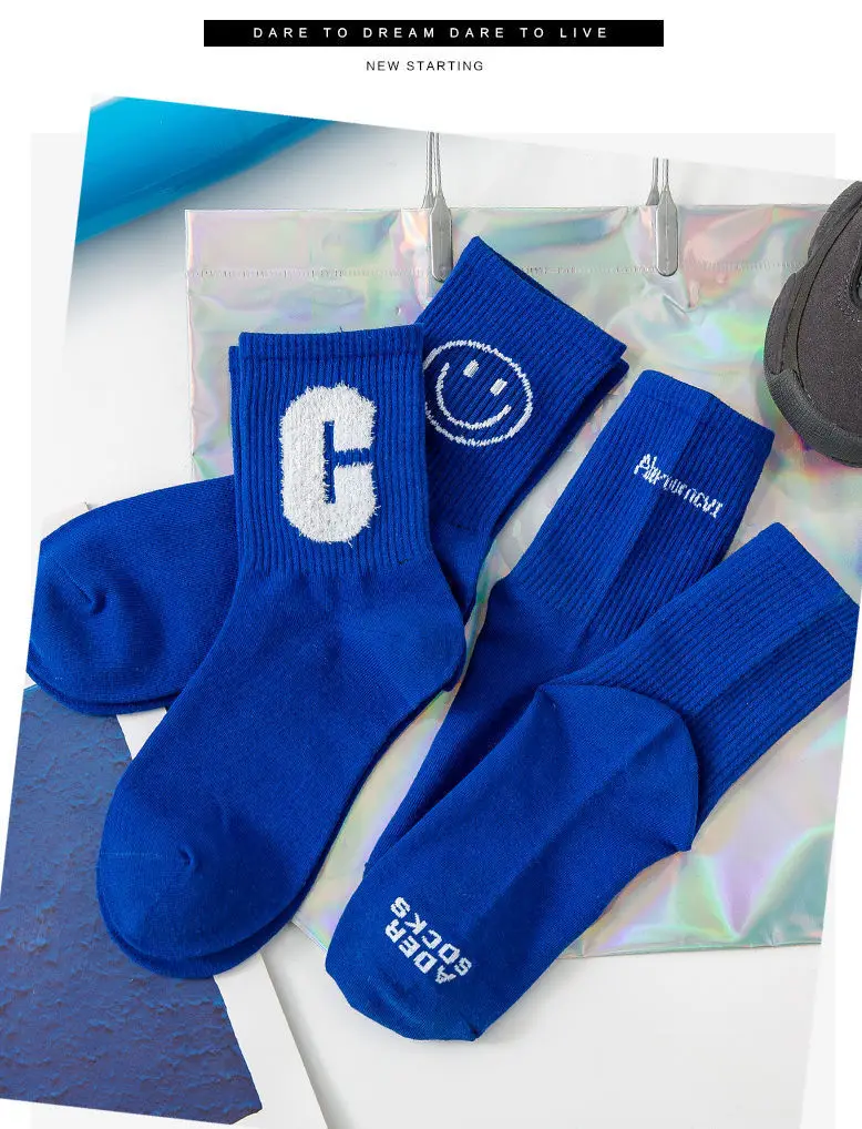 Милые спортивные носки в стиле ретро японском женские сетчатые с красным