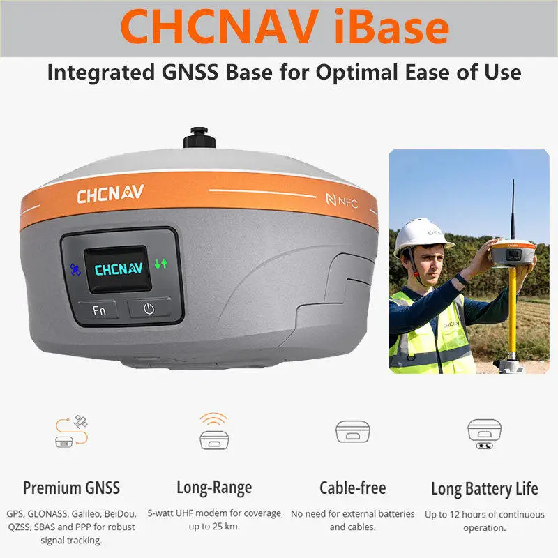 Фото Базовая станция Ibase / Мобильная станция i76 / Мобильная станция i93 RTK GPS-локатор для геодезических работ №3
