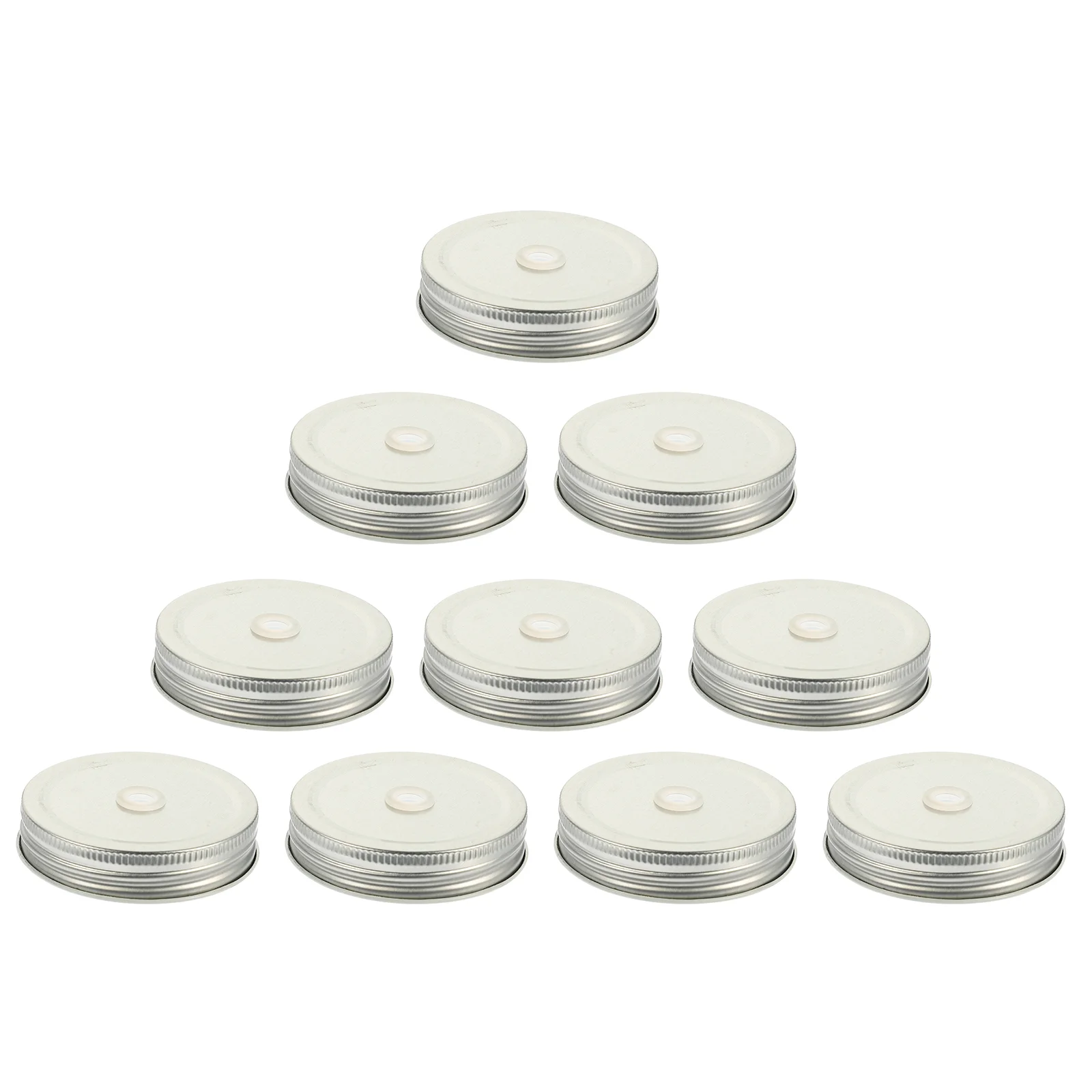 

Jar Mason Lids Jars Lid Canning Mouth Drinking Caps Metal Wide Covers Straw Sealing Regular Cup Hole Cover Yogurt Rings Tinplate