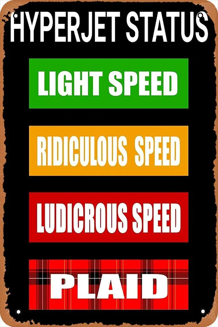 Металлический знак — космические мячи жестяной плакат с состоянием гиперхэра 12