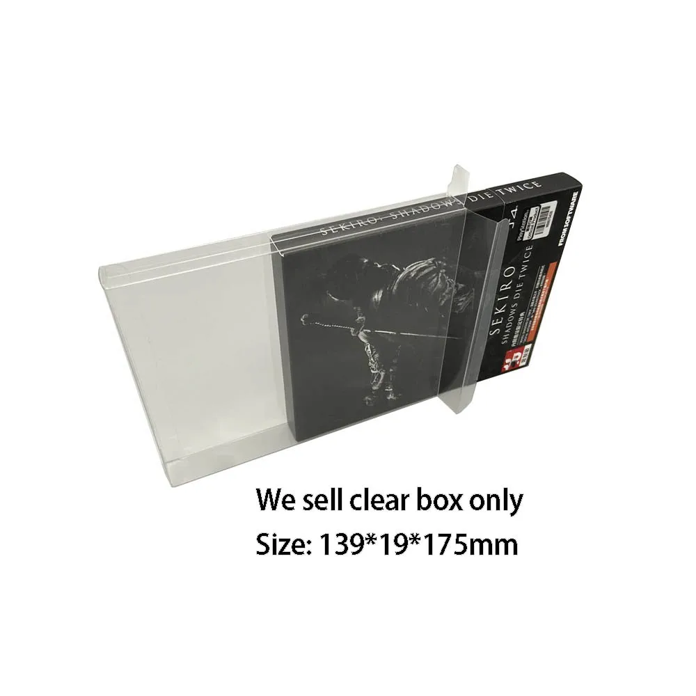 

Transparent PET protective cover For PS4 special edition storage display box Collection case