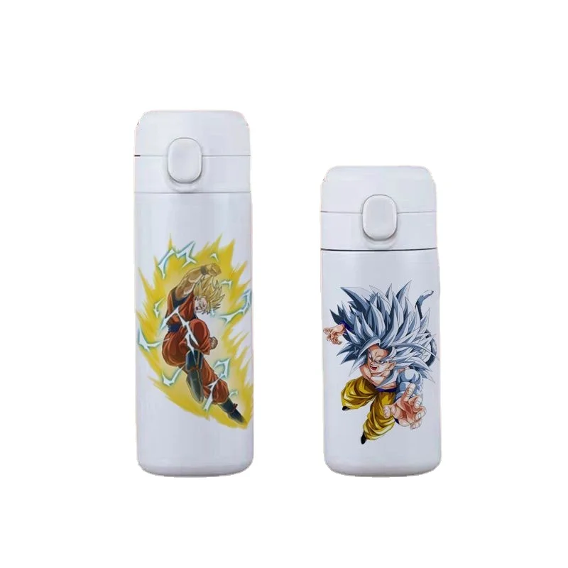 

Dragon Ball Anime Cartoon Children's Water Cup Kakarot Vegeta Sun Wukong Peripheral Insulation Cup Student Pea Cup Wholesale
