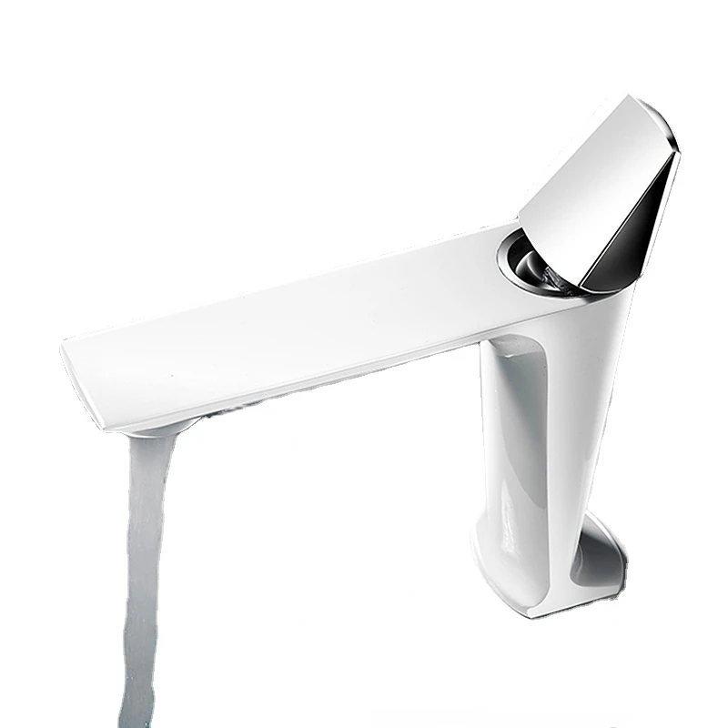 

Латунный Смеситель для раковины Черный Серый смеситель для раковины с одним отверстием для ванной комнаты