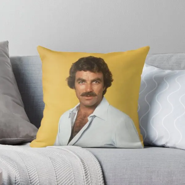 

Наволочка для подушки с принтом том Tom Selleck, модный декоративный декор, наволочка для свадебной кровати в стиле аниме, домашние мягкие подушк...
