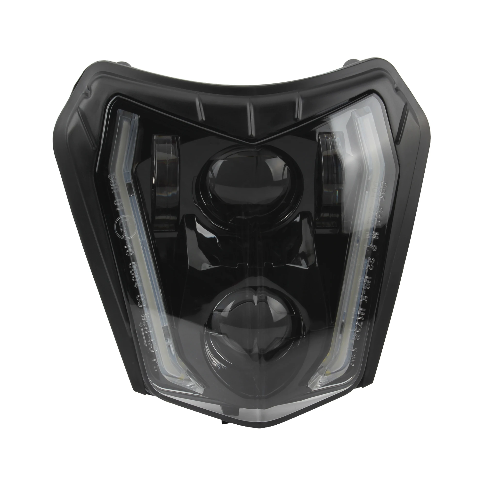 

Светодиодная фара для мотоциклов KTM EXC XCW XCF 125 250 с дальним и ближним светом, ДХО, аксессуары для эндуро и мотокросса