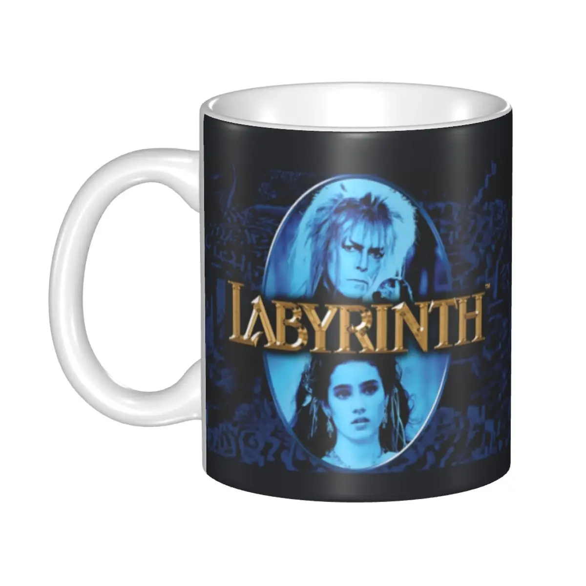 

Labyrinth Movie Animation Mugs Personalized Coffee Ceramic Mug Cup Creative Present Outdoor Work Camping Cups