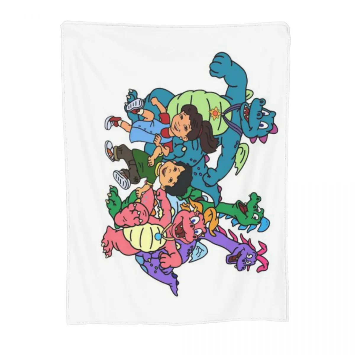 Ультрамягкое Флисовое одеяло Dragon Tales An Micro