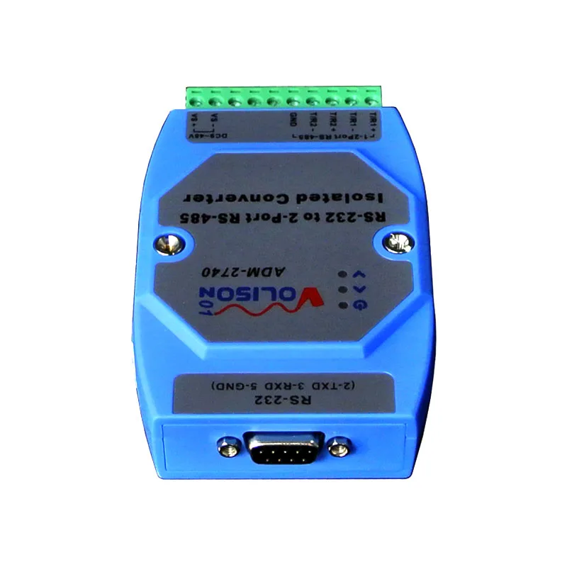 ADM-2740 Изолированный преобразователь RS232 в 2-сторонний 485 концентратор 1 2