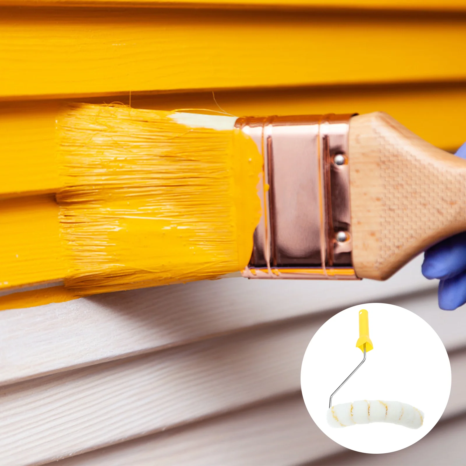 

Roller Brush Painting Pipewalls Arc Brushes Tube Rollers Kit Mini Covers Refill Small Tray Tools Firefighting Sponge Painter