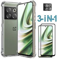one plus 10t case for oneplus 10t silicone cases oneplus 10 t smartphone airbag accesorios capa one plus 10t 2022 110t 5g soft tpu transparent shockproof back cover oneplus10tfunda