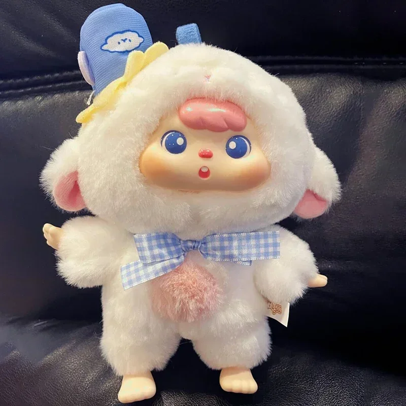 Рис кокос кофейня серия животных плюшевая глухая коробка рождественский подарок