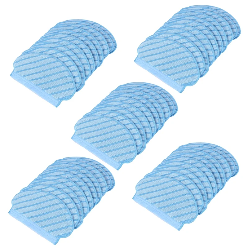 

50Pcs Mop Cloth Pads Set For Ecovacs Deebot Ozmo 920 950 Vacuum Cleaner Parts Replacement Home Accessories