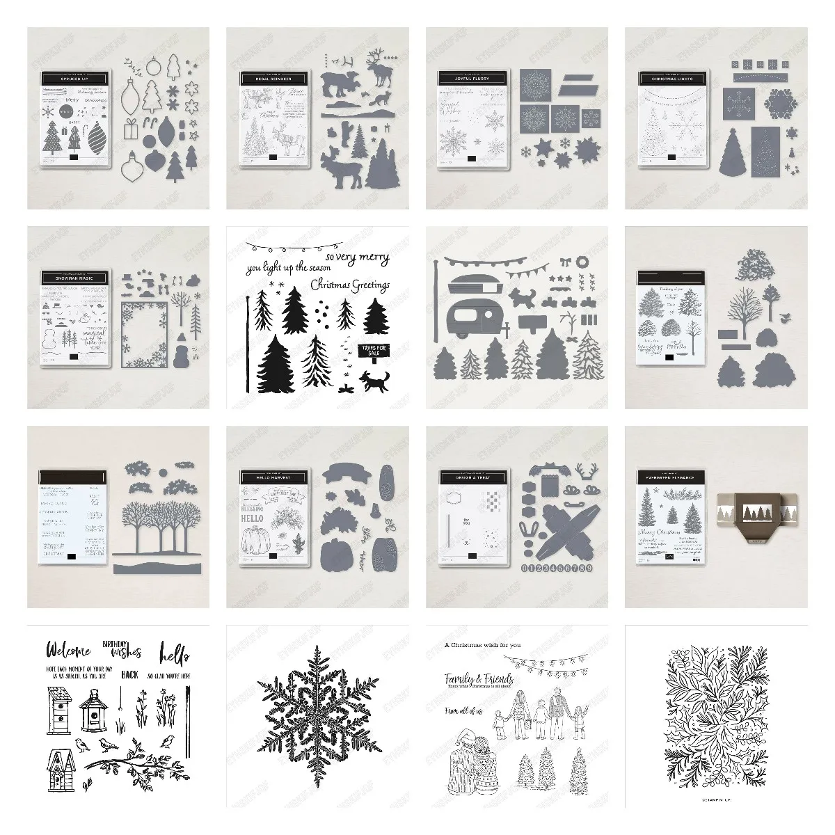 

Christmas Series New Metal Cutting Dies Stamps Scrapbooking New Arrival 2022 Metal Die Cutters for Scrapbooking Making Greeting