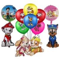paw patrol aluminum foil balloon marshall chase puppy paw foil balloon boy girl children birthday party decoration balloons toys