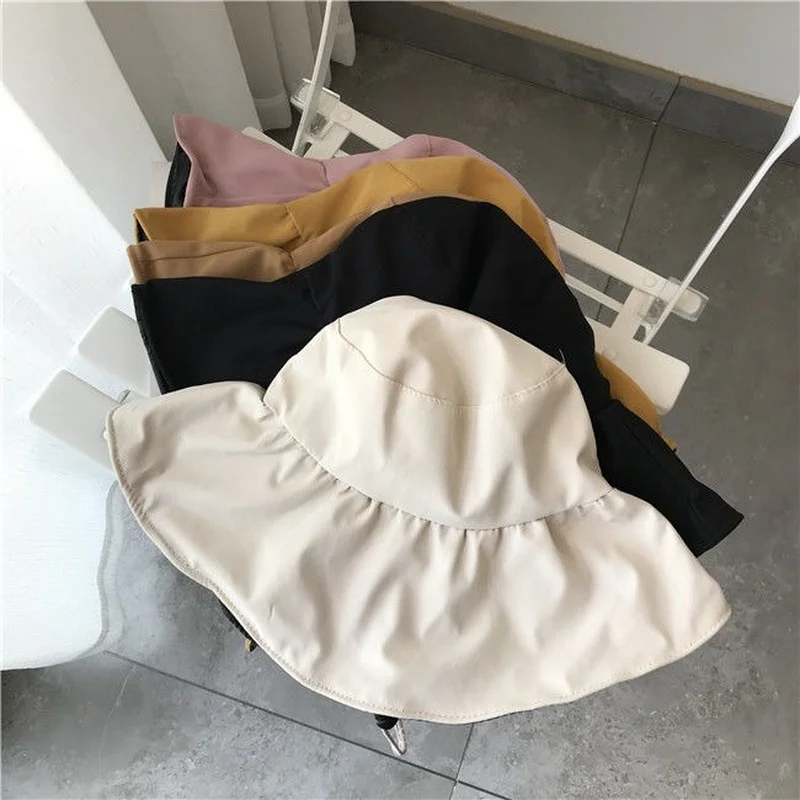 Женские солнцезащитные шляпы в японском стиле нежные чистые милые повседневные