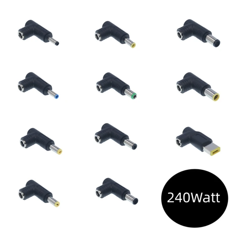 

1PC 5.5x2.5mm Female Jack to Male Plug Power Adapter Plug Connector Notebook 40JB