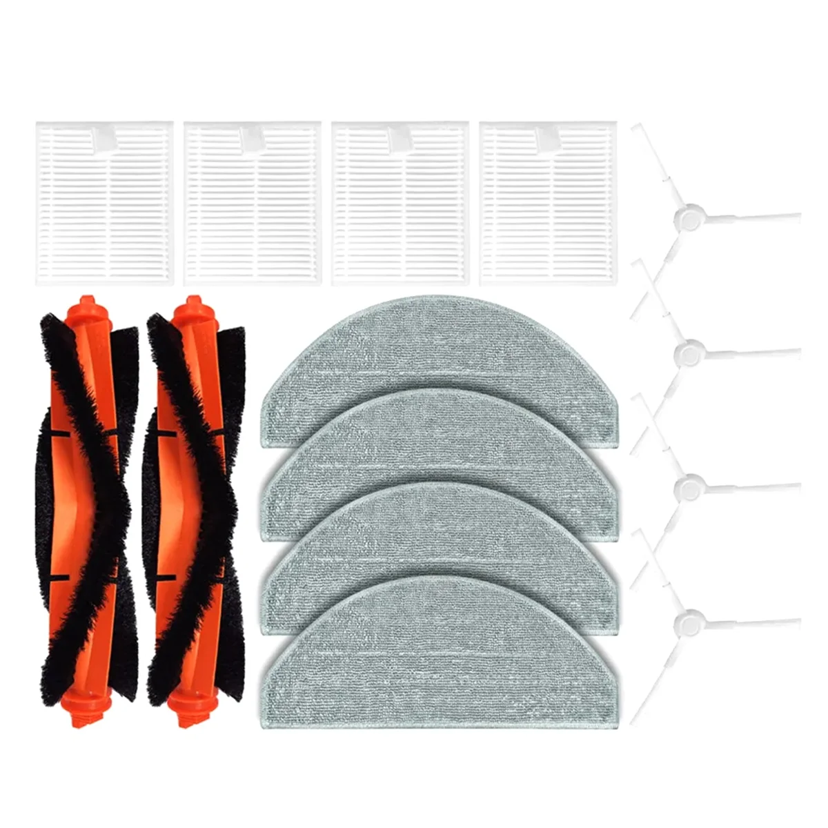 Сменные детали для Xiaomi Mijia 3C Plus C103 аксессуары основная боковая щетка фильтр НЕРА