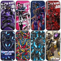 cool kamen rider phone case for samsung galaxy s8 s8 plus s9 s9 plus s10 s10e s10 lite plus 5g liquid silicon coque soft black