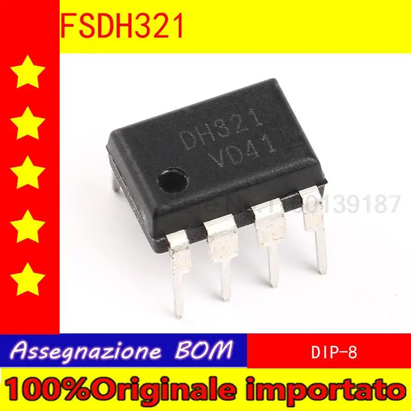 

100% Оригинальный импортный новый оригинальный вертикальный DH321 DIP - 8 PMIC-переменный и постоянный ток, автономный переключатель