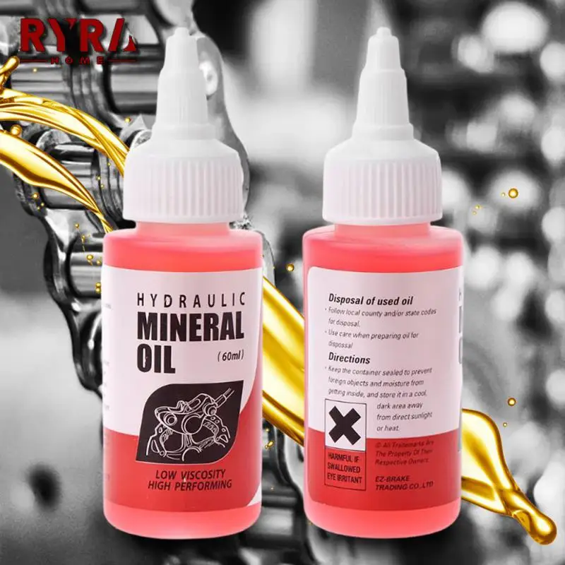 

Bicycle Brake Mineral Oil System 60ml Fluid Cycling Mountain Bikes For Shimano 27RD Bike Hydraulic Disc Brake Oil Fluid
