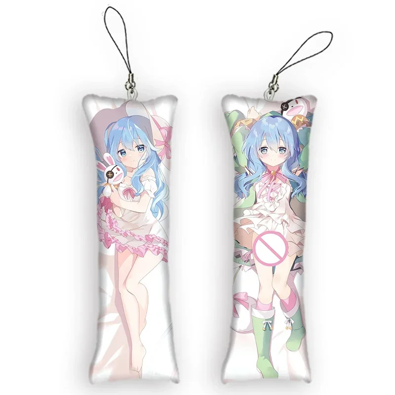 Dakimakura мини аниме Date A Live Himekawa Yoshino двусторонняя маленькая подушка кулон сумка