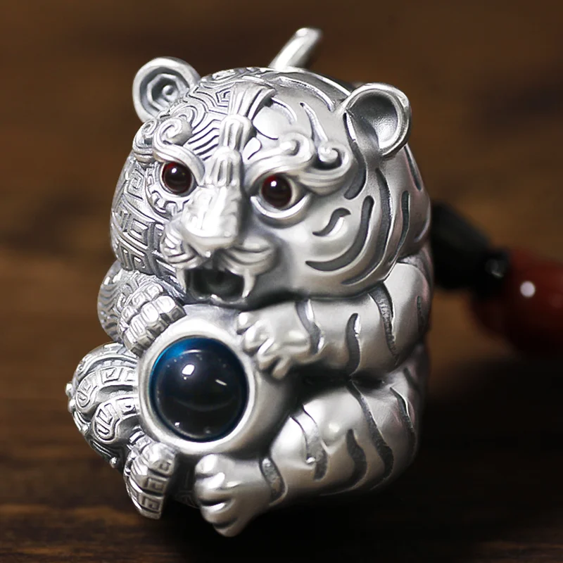 

New Design Paixiu Retro Pendant Chinese Style Men's Handle Lucky Pendant Trendy Fashion Jewelry Accessories