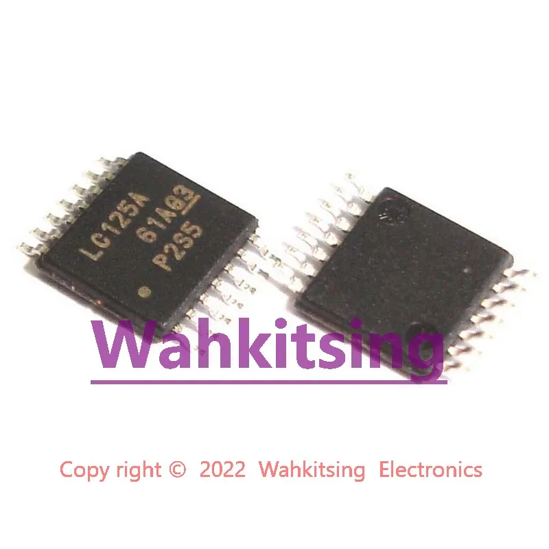 Модель SN74LVC125APWR TSSOP-14 LC125A SN74LVC125APW 74LVC125APW LVC125A 74LVC125 10 шт. | Электронные компоненты и