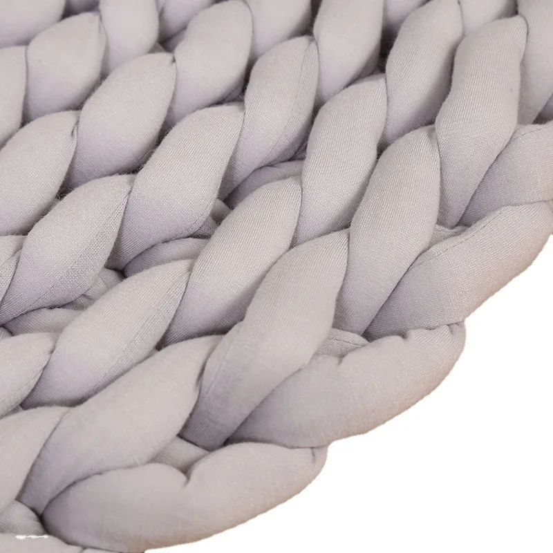 PuTuan Ручная Работа Из Грубой Шерстяной Ткани Полосатая Подушка Женская Новинка