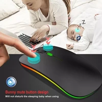 2 4g mouse ergonomic portable rechargeable mice for laptop mouse wirelesss bluetooth 2 in 1 wireless dual mode optical mouse