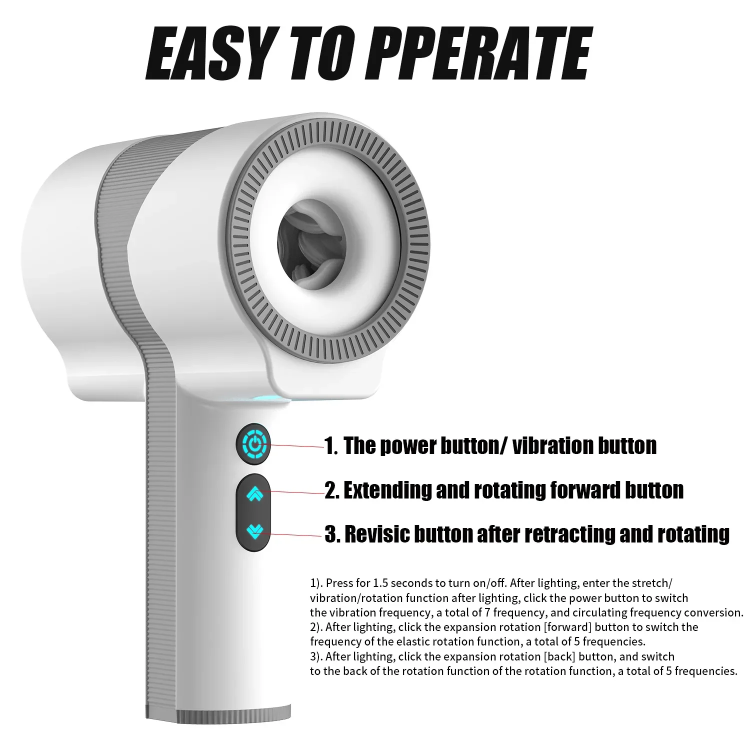 Вращающийся вибрирующий тренажер для пениса мужской мастурбатор чашка